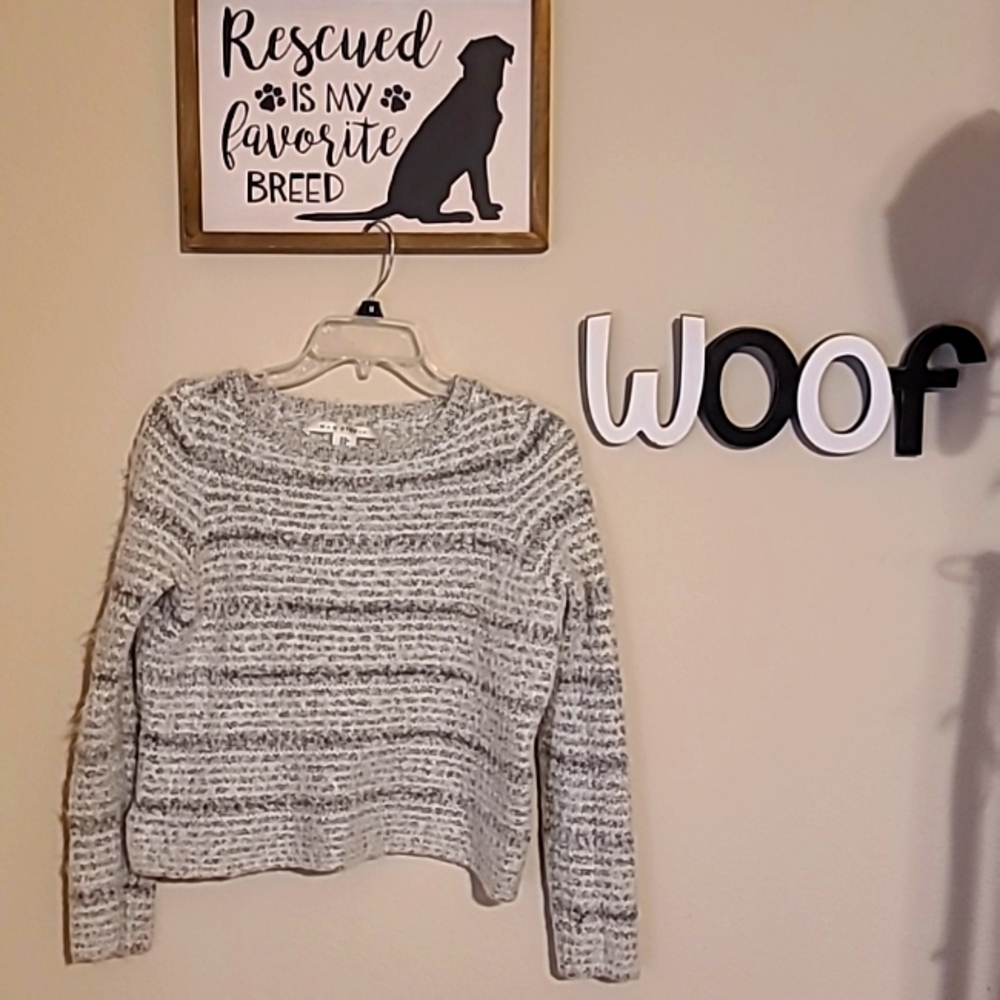 Max Studio Crop Sweater